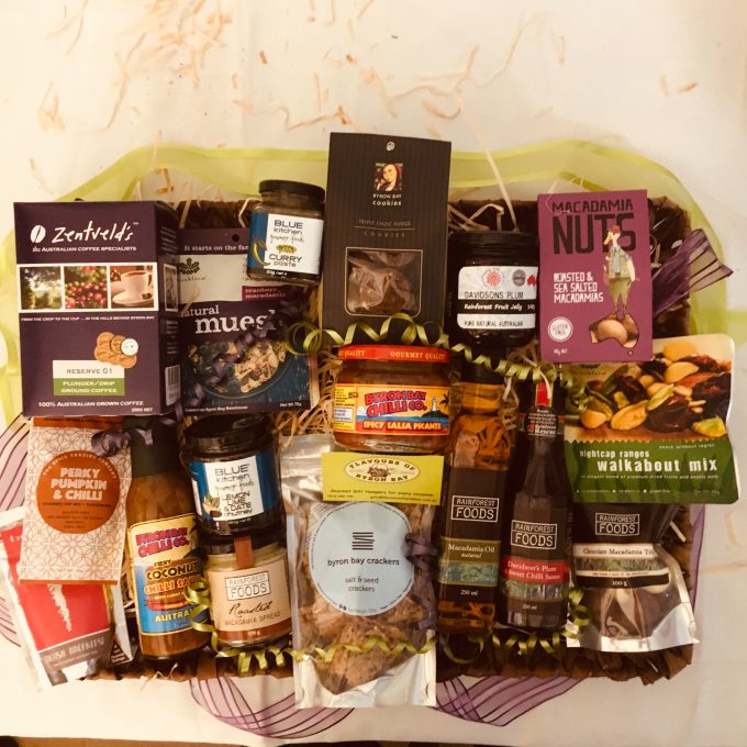 Gourmet Gift hampers from Flavours of Byron Bay