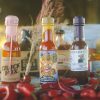 Byron Bay Hotties - Chilli Hot hampers. Wow this one will really appeal to the chilli lovers! If your gift recipient LOVES hot food, send them this hamper! Hot Chilli sauces a-plenty, as well as beaut blends with killer flavour punches. Did we mention the tastiest crackers to ever grace our shores?