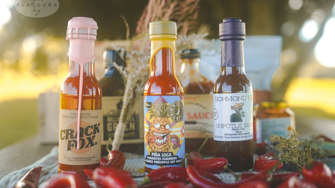 Byron Bay Hotties - Chilli Hot hampers. Wow this one will really appeal to the chilli lovers! If your gift recipient LOVES hot food, send them this hamper! Hot Chilli sauces a-plenty, as well as beaut blends with killer flavour punches. Did we mention the tastiest crackers to ever grace our shores?